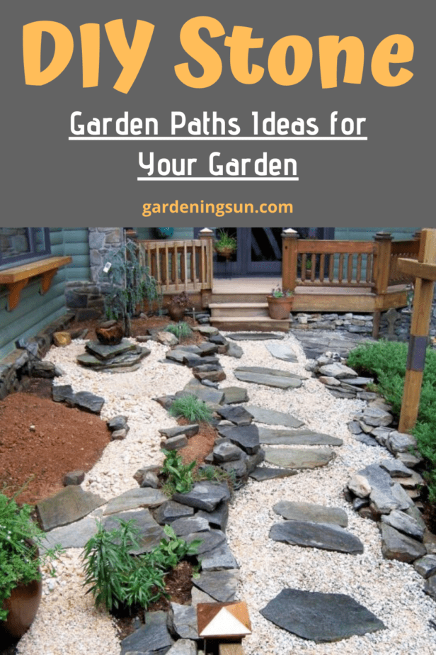 DIY Stone Garden Paths Ideas for Your Garden - Gardening Sun