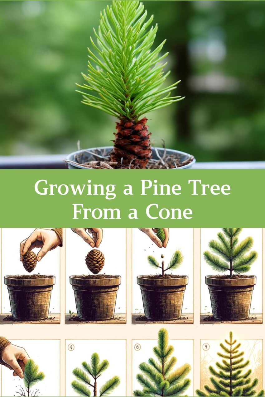 Growing a Pine Tree From a Cone - Gardening Sun